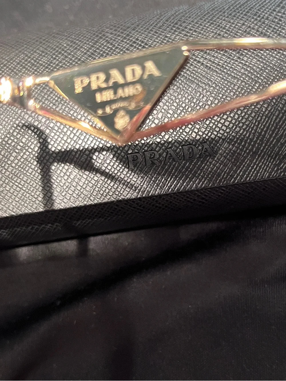 Prada - eyeglass frames - PR 52ZV - pale gold